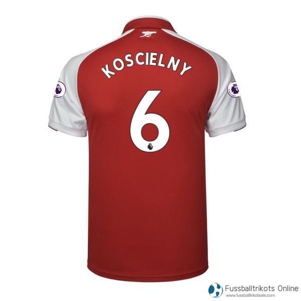 Arsenal Trikot Heim Koscielny 2017-18 Fussballtrikots Günstig